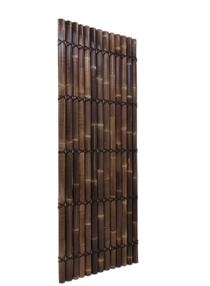 Egardenkart Egardenkart® Premium Half Split Bamboo Panel Fence - Natural and Sustainable Outdoor Privacy Screen ( Dark)  - Image 2