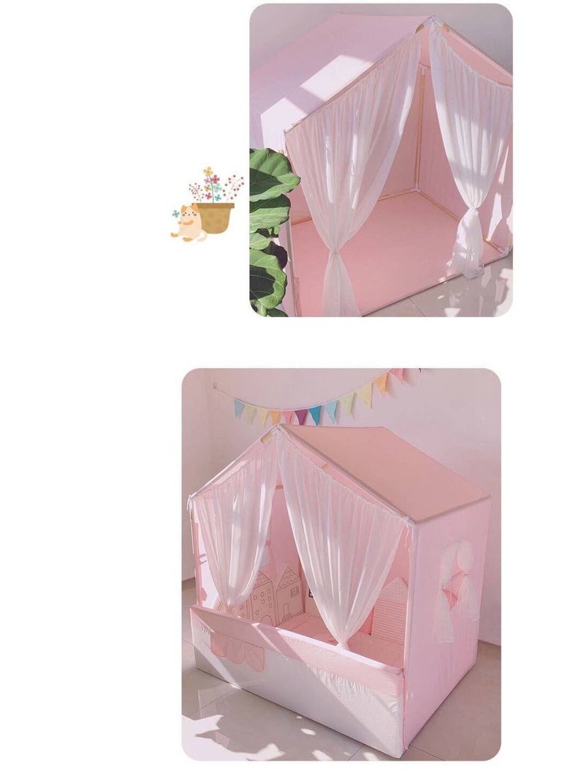 A.M Dog Bed Pet Bed Cat Dog Bed Dog Kennel Teddy Small Dog Cat Pet Princess Bed Pet Tent Nest Four Seasons Universal Removable and Washable Tents Kennel Cat Bed Puppy Sofa - Image 4