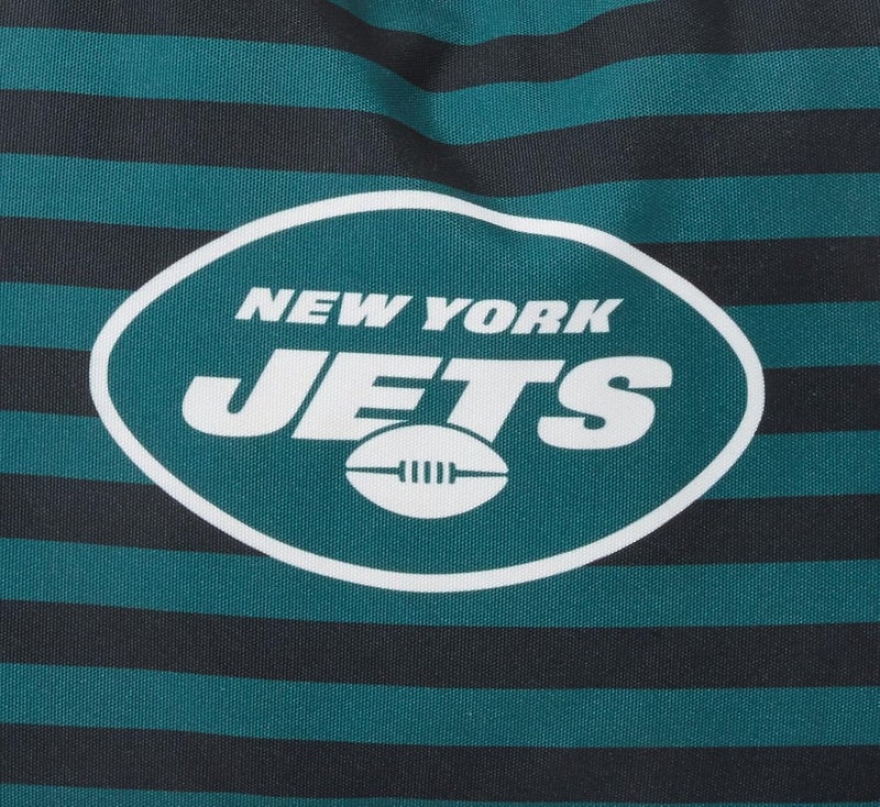 FOCO NFL Team Logo Nautical Stripe Tote Beach Bag - Image 3