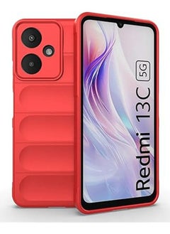 General Liquid Silicone Case Compatible with Xiaomi Redmi 13C 5G with Camera Lens Protection 