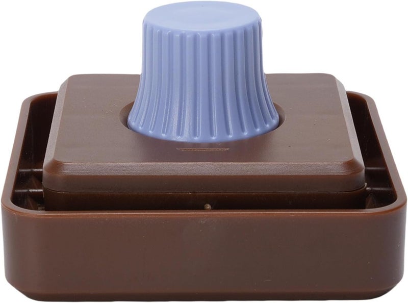 Heavy Duty Reusable Microfiber Clamp Holder Coffee Color For Home And Office - Image 1