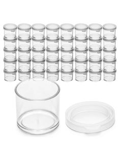 DecorRack 40 Plastic Mini Containers with Lids, 0.5oz, Craft Storage Containers for Beads, Glitter, Slime, Paint or Seed Storage, Small Clear Empty Cups with Lids (40 Pack) - pzsku/ZBC8C7AAA99F7C617523AZ/45/_/1707994823/8503fcfa-b881-400e-9539-d118b13af684