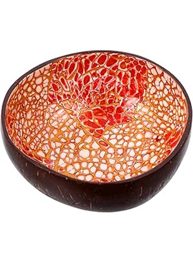 Natural Coconut Shell Bowl Handcrafted Multipurpose Storage For Snacks Keys Nuts Eco Friendly Home Decor - Image 1