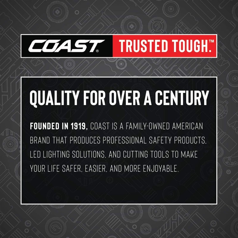 Coast COAST EAL17 460 Lumen LED Emergency Area Light 50 Hour Runtime Dual Color 4 x D Multicolor  - Image 2