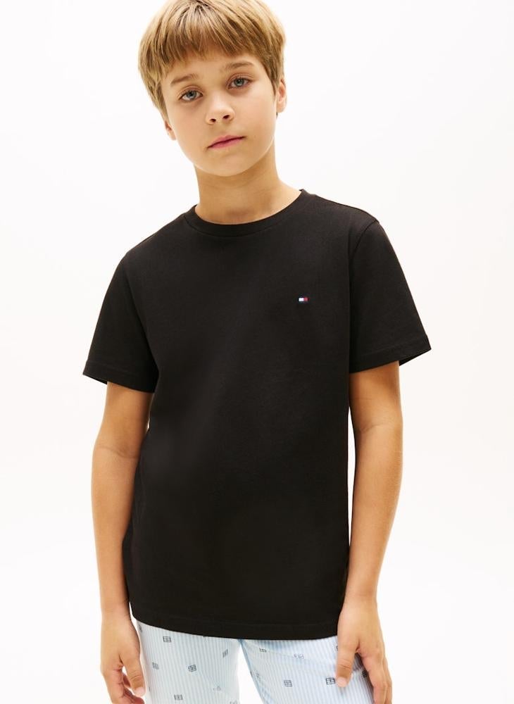 TOMMY HILFIGER 2-Pack Signature Crew Neck Lounge T-Shirts - Image 2