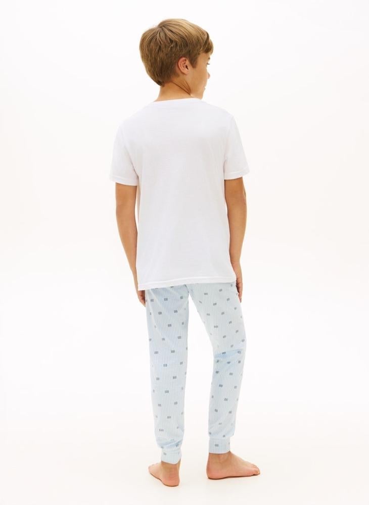 TOMMY HILFIGER 2-Pack Signature Crew Neck Lounge T-Shirts - Image 4