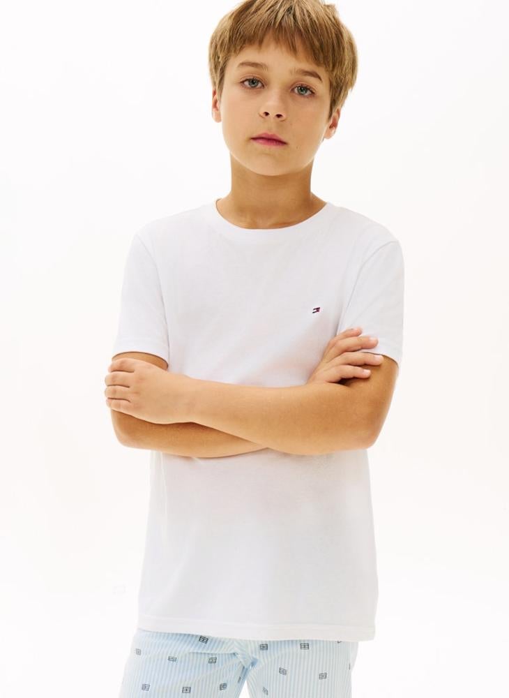 TOMMY HILFIGER 2-Pack Signature Crew Neck Lounge T-Shirts - Image 3