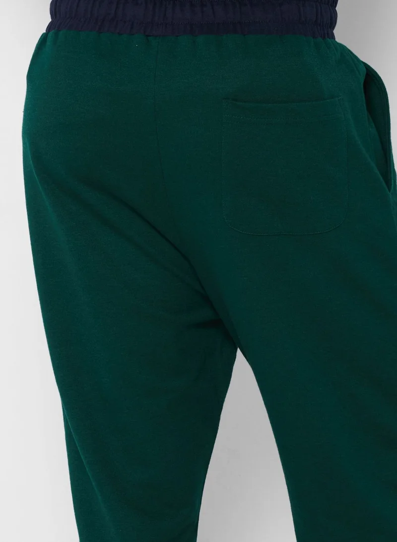 Seventy Five Color block Joggers