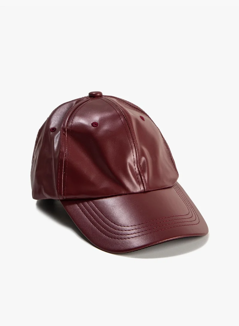 KOTON Cap Hat Faux Leather