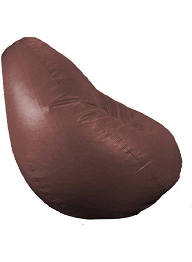 caddyFull Suede Large Bean Bag Cover (Brown) Without Bean - Image 2