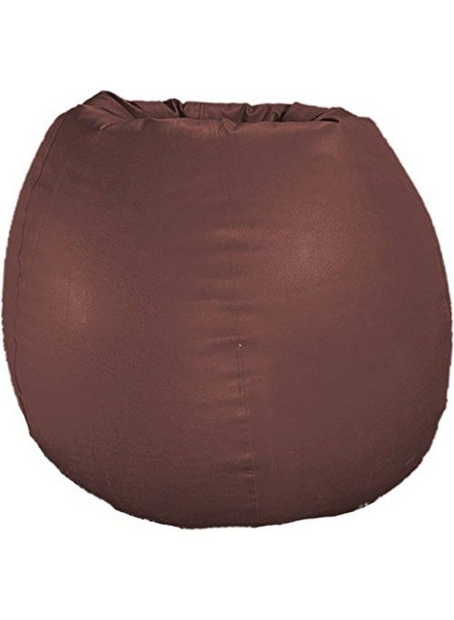 caddyFull Suede Large Bean Bag Cover (Brown) Without Bean - Image 3