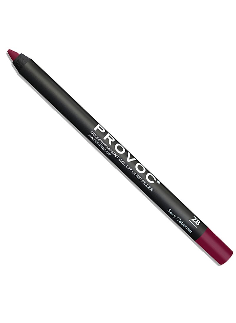Provoc PROVOC Gel Lip Liner Filler - 28- Cabernet
