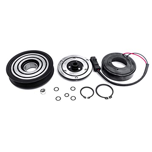 FKG AC Compressor Clutch Assembly Repair Kit 55037466 Fit for 2002-2005 Jeep Liberty 3.7L, 2002 Jeep Liberty 2.4L - Image 1