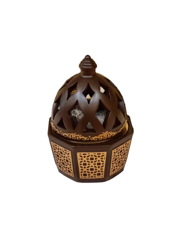 Burner Magnetic Oval Oud Burner – Elegant Arabian Design - Image 1
