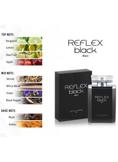 LOUIS VAREL REFLEX BLACK MEN 100ML  - Image 5