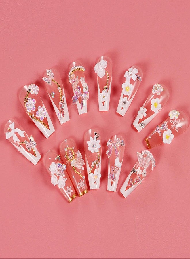 TAMHOO Pack of 250pcs Cute & Sweet 3D Nail Charms for Acrylic Nails, Perfect for Nail Art Decorations & DIY Accessories(Style B) - Image 5