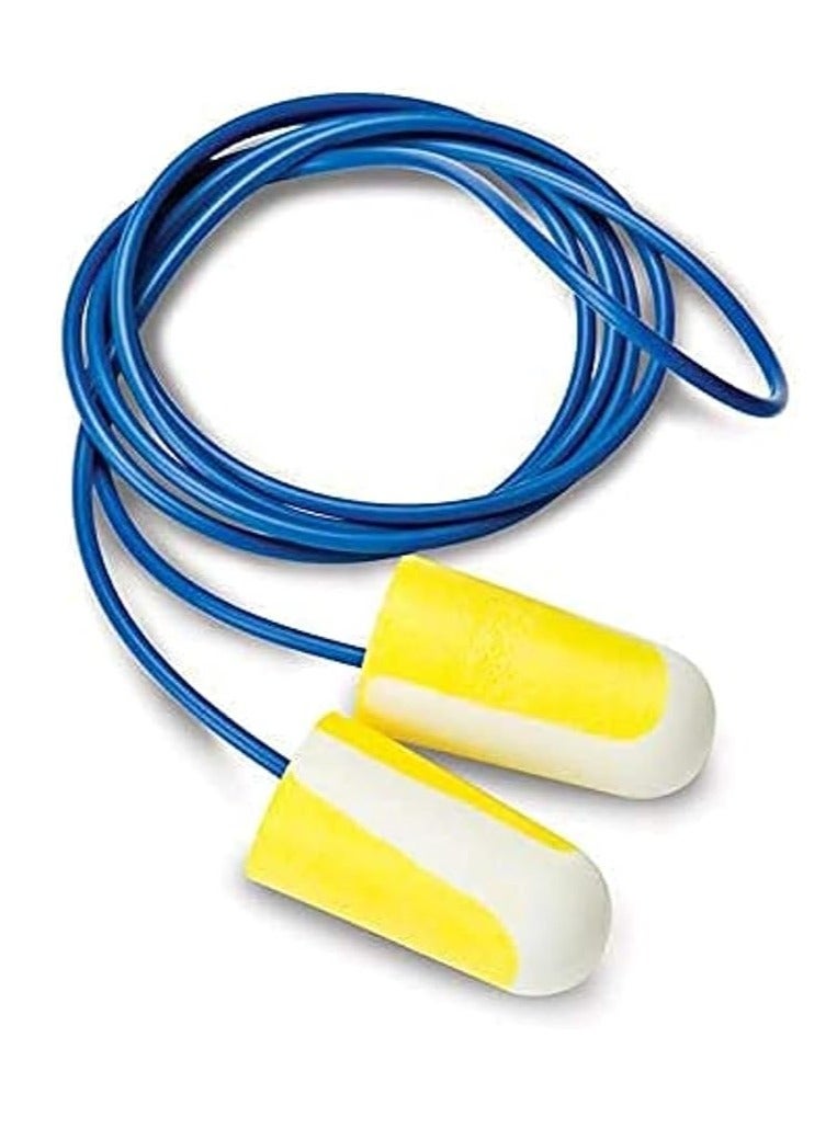Honeywell 304L Disposable Foam Corded Earplugs (250 Pairs)  - Image 1