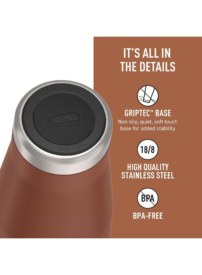 THERMOS ترمس آيكون من الفولاذ المقاوم للصدأ معزول بالفراغ كوب سادل - Image 4