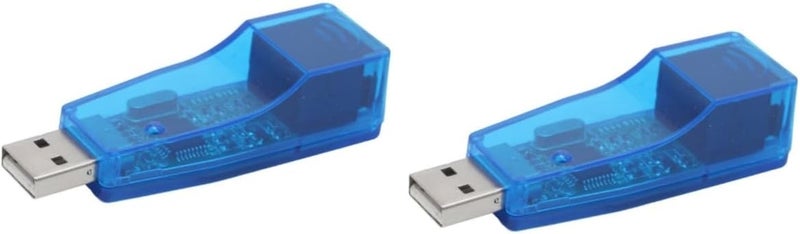 Uonlytech 2pcs USB Ethernet Adapter for Pc and Laptop and Play USB LAN Network Adapter Compact Design No External Power Required Compatible Various Devices - Image 5