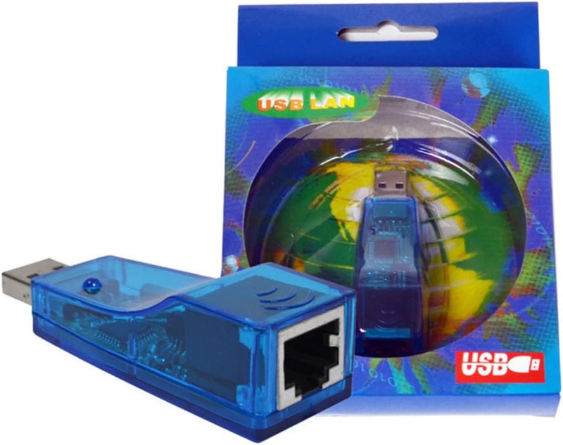 Uonlytech 2pcs USB Ethernet Adapter for Pc and Laptop and Play USB LAN Network Adapter Compact Design No External Power Required Compatible Various Devices - Image 3