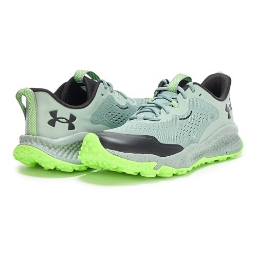 Under Armour Men's Charged Maven Trail, (348) Silica Green/Silica Green/Black, 9.5, US - Image 3