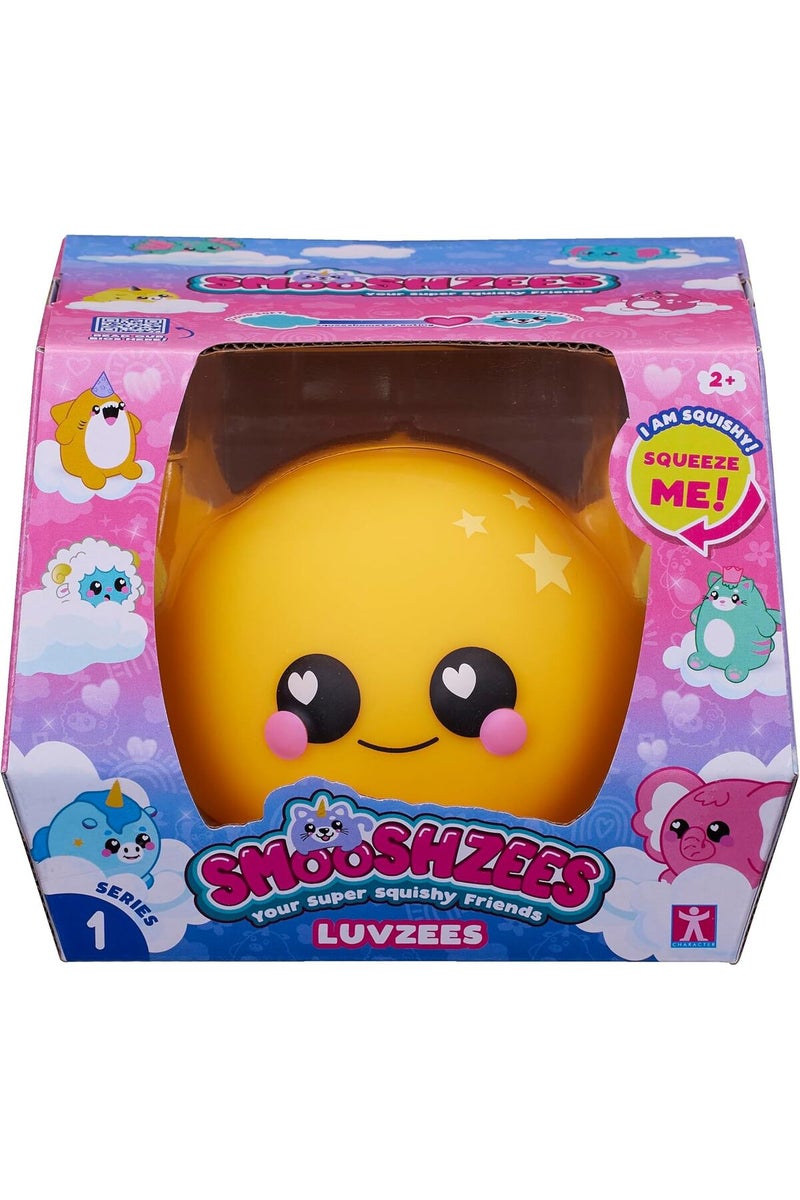 Smooshzees Collectable Yellow Figures, Super Soft, Cuddly and Squishy - Image 1