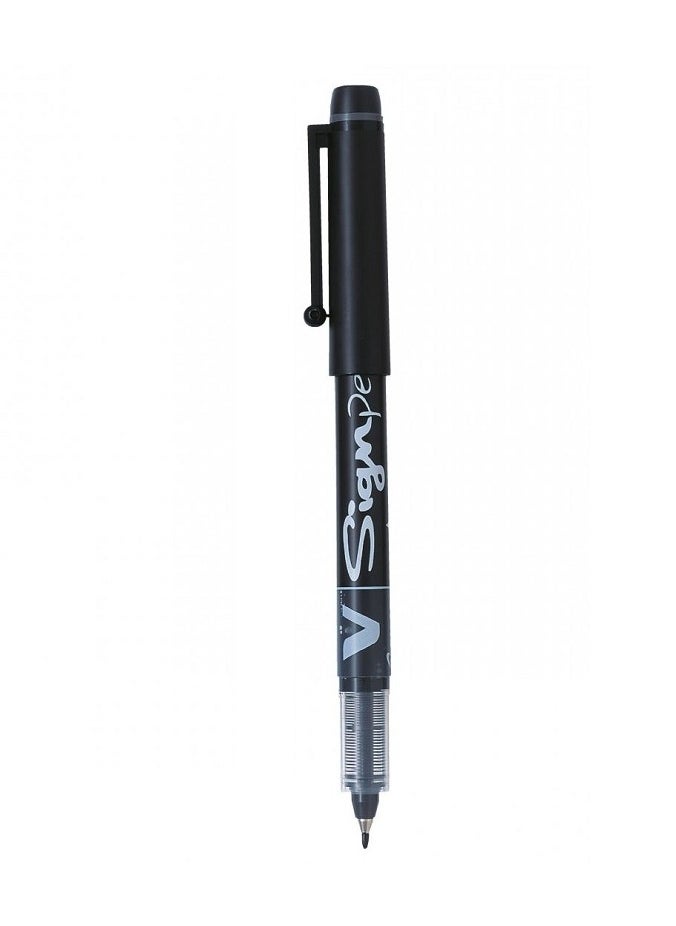PILOT Pilot V-Sign Pen -Pilot signature Pen-Full Range Of 5 Colors – Black, Red, Blue, Green & Light Blue/turquoise  - Image 2