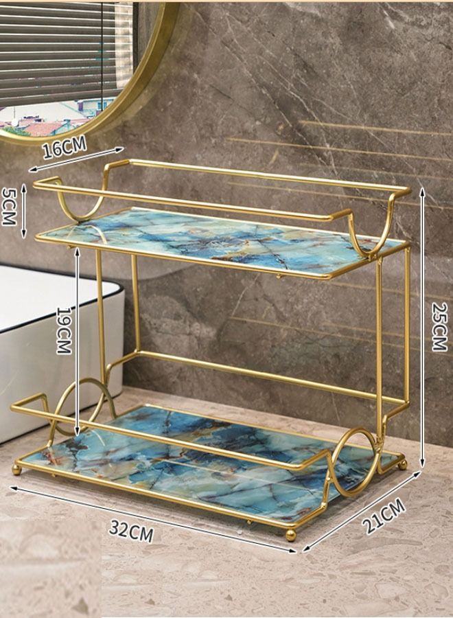 إن كي أكس حامل صابون التواليت ذو رفين مثبتين على الحائط - Image 1