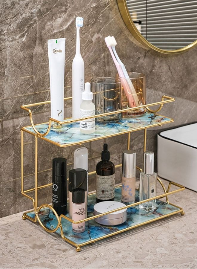 إن كي أكس حامل صابون التواليت ذو رفين مثبتين على الحائط - Image 2