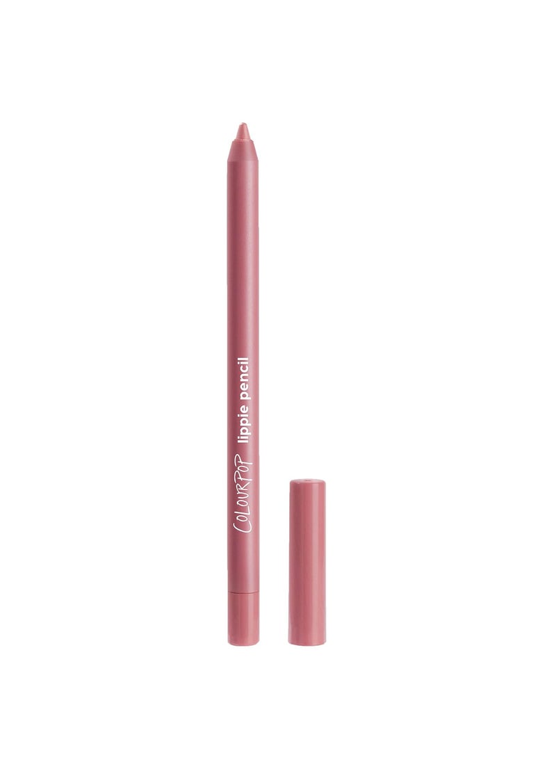COLOURPOP ColourPop Lippie Lip Pencil  HighPigment LongLasting Lip Liner  Sharpenable Lip Liner Pencil for HighImpact Lip Color  Vegan Cream Formula with Precise Application  Good N Plenty 004 oz 