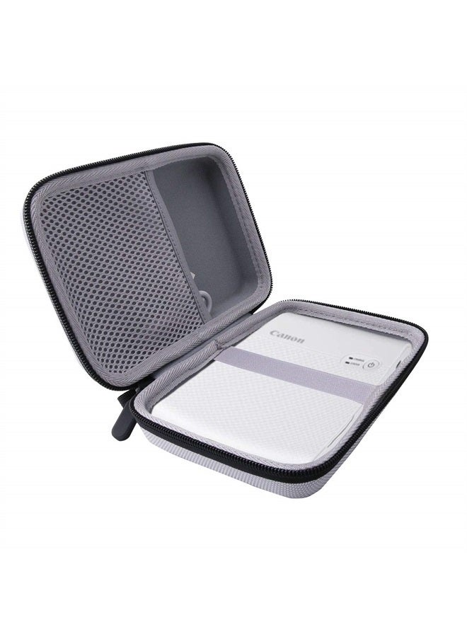 WERJIA Hard Carrying Case Compatible with Canon SELPHY Square QX10 Photo Printer by WERJIA (Grey) - Image 1