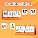 Alened Phonics Flash Cards Sentence Building for Kids Learn to Read Sight Words Phonics Flashcads Special Education Homeschool Classroom Supplies - Image 4