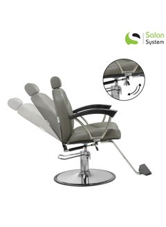 Salon System Hairdressing Chair For Women Grey  - Image 5