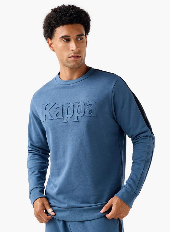 Kappa Men Regular Fit Logo Embossed Sweatshirt - Image 1