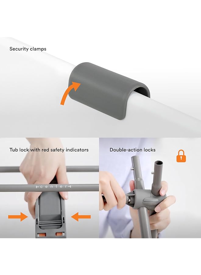 إيروريكس حامل فليكس باث رمادي 538700 - Image 4