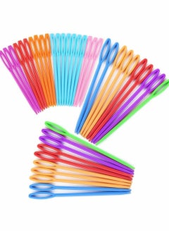 40 PCS Mixed Color Plastic Needle, Include 20 Of 2.7 Inch / 7 CM Needles, And Pieces 3.5 9 Safety Learning For Sewing Handmade Crafts - pzsku/ZBC8DDFC323894CE1ED9BZ/45/_/1670943741/f679bdaf-de60-4839-be67-6fe2278db79d