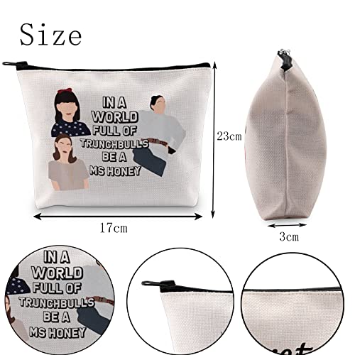 POFULL Movie Inspired Gifts In a World of Trunchbulls be a Ms. Honey Zipper Pouch Bag Fan Gift (MS HONEY bag) - Image 5