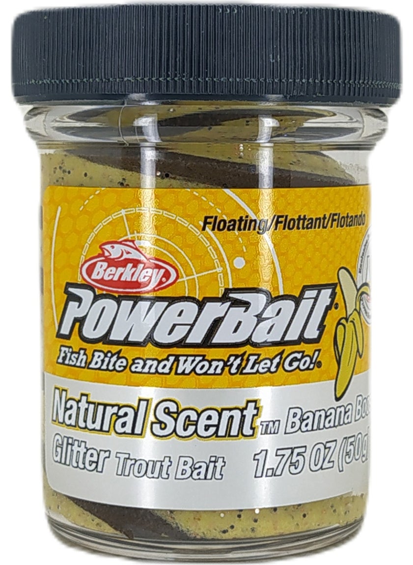 Berkley Powerbait Original Banana Scented Trout Bait Banana Boost Bgtbnbo2  - Image 1