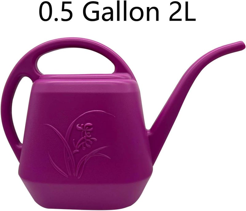 VKPLITE Plant Watering Can - 1/2 Gallon - Rose Red - Image 2