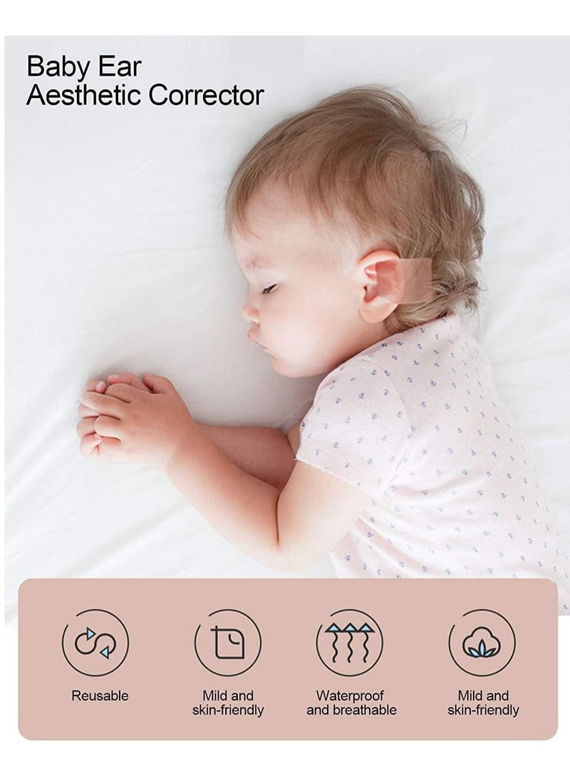 Y&D Baby Auricle Valgus Correction Patch Silicone Newborn Baby Ear Aesthetic Correctors Kids Infant Protruding Ear Patch Stickers for Newborn Infant Correction Health Care 4*50cm  - Image 2