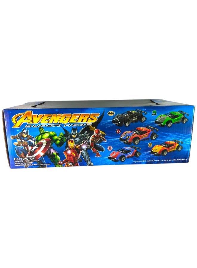 GTG TOYS Avengers Super Hero Remote Control Car, 1:14 Scale, Spider-Man Design, Red and Blue, Plastic, For Children Ages 3 and Up - Image 3