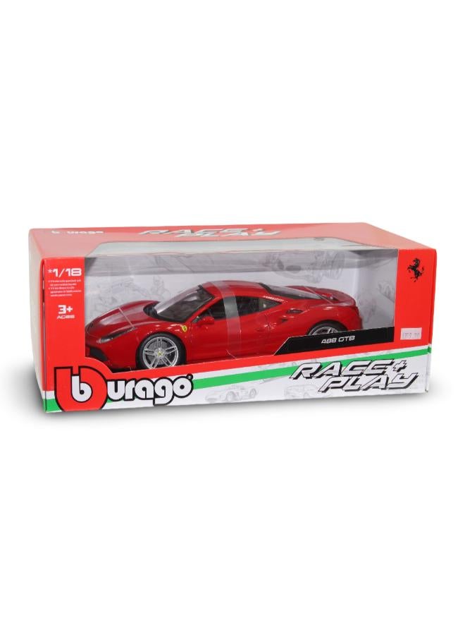 بوراجو 1:18 مقياس فيراري آر آند بي 488 جي تي بي - Image 2