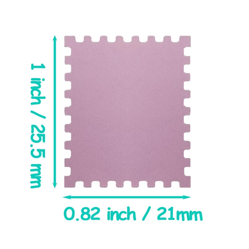 VSREI Postage Stamp Hole Punch, Stamppunches for Paper Crafts, Hole Puncherstamp, Stampshaped Hole Punch, Extra Strong Hole Stanzer for Paper up to 500 G/MÂ², Cut Out Stamp Dimensions: 1 X 0.82 Inch - Image 2
