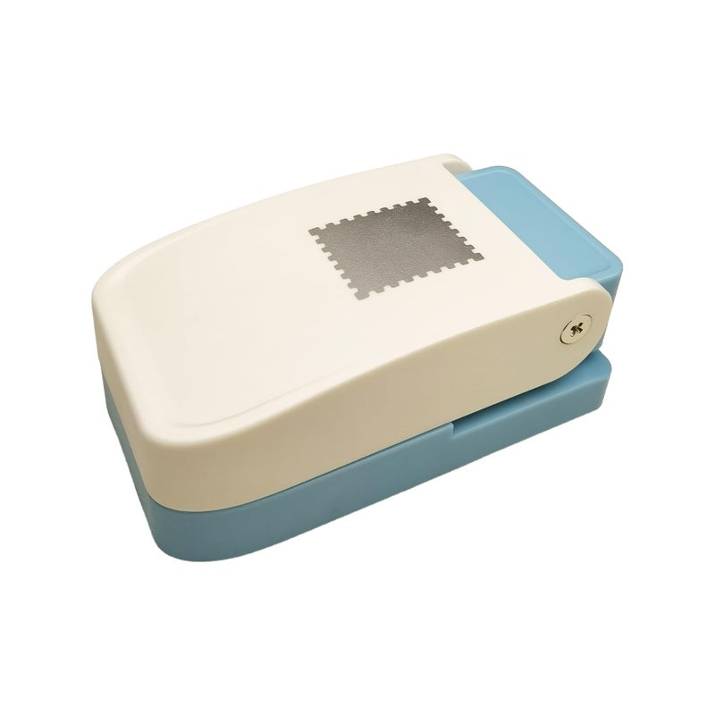 VSREI Postage Stamp Hole Punch, Stamppunches for Paper Crafts, Hole Puncherstamp, Stampshaped Hole Punch, Extra Strong Hole Stanzer for Paper up to 500 G/MÂ², Cut Out Stamp Dimensions: 1 X 0.82 Inch - Image 3