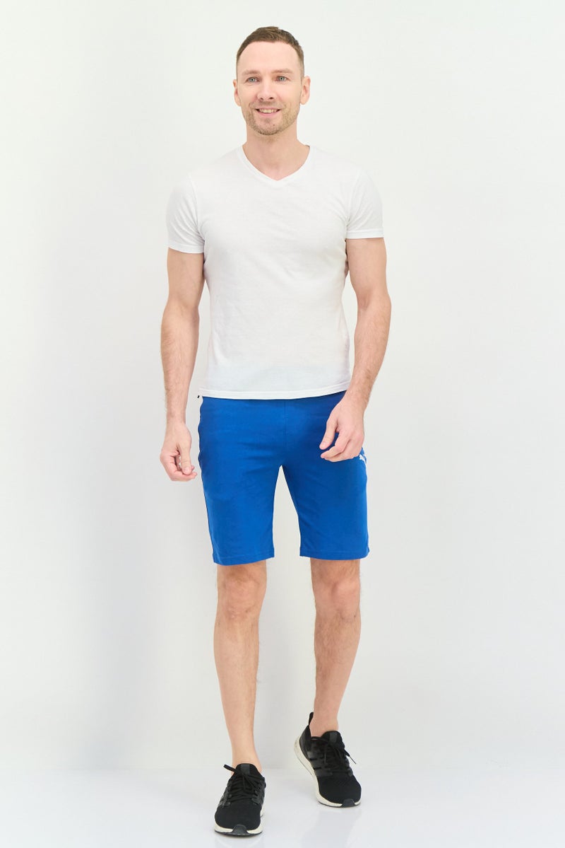 PUMA شورتات تدريب ضيقة للرجال، أزرق فواتح - Image 3