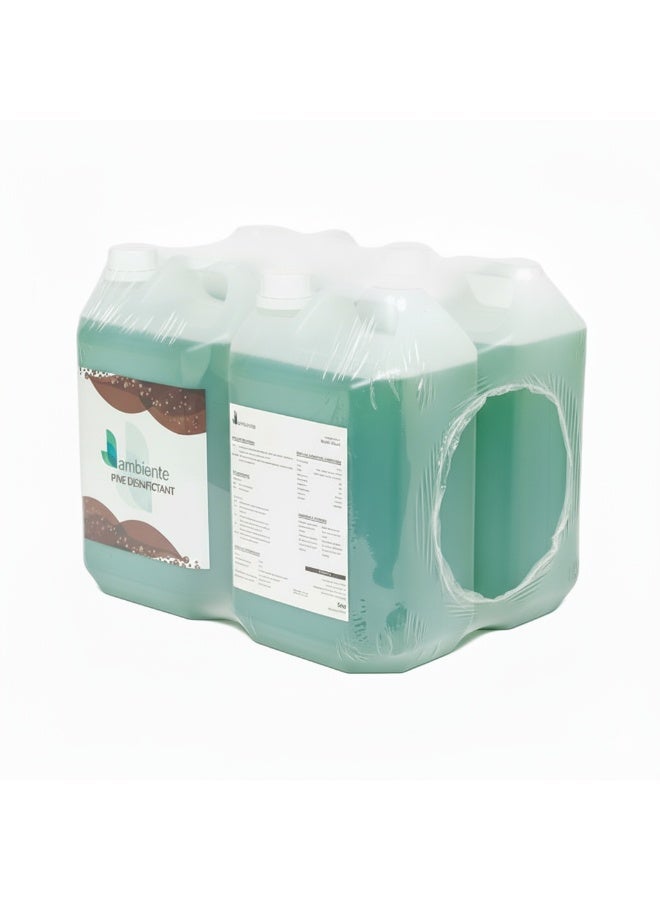Ambiente Pine Disinfectant 5L, Pack of 4 - Image 1
