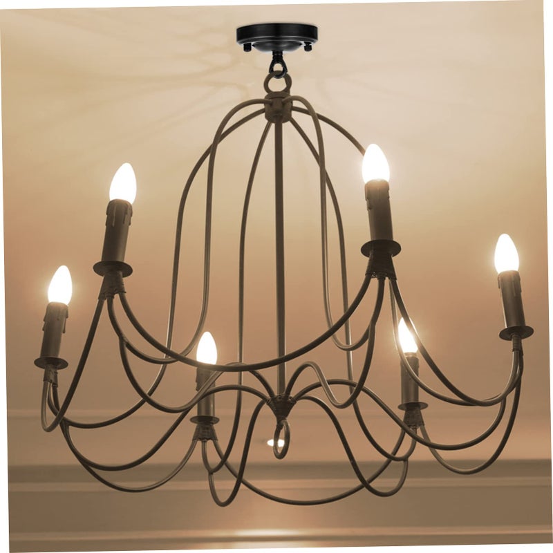 Heavy Duty Ceiling Canopy Cover For Pendant Light Installation 6 Inch - Image 5