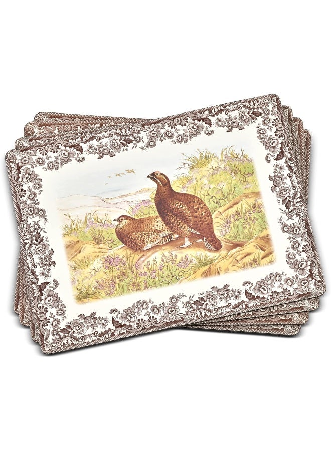 Pimpernel Spode Woodland Rectangular Placemats, Set of 4 - Image 1