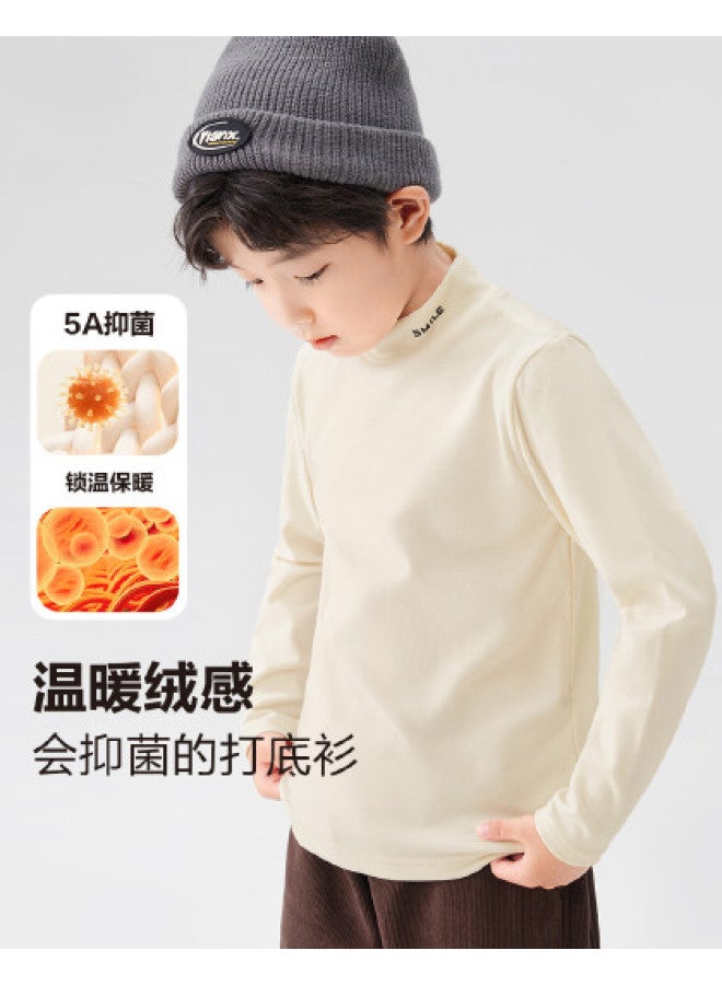 Zuoxi Kids' Long Sleeve T-shirt School Uniform Essential Boys' Base Layer Top Antibacterial Autumn Fashion For Big Kids - Image 1