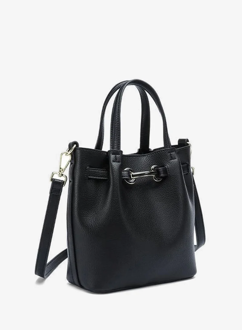 Fyor Stylish Structured Trapeze Handbag DR 013